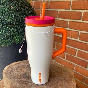 New DUNKIN Limited Edition HOT/COLD STAINLESS TUMBLER (32 Oz.)